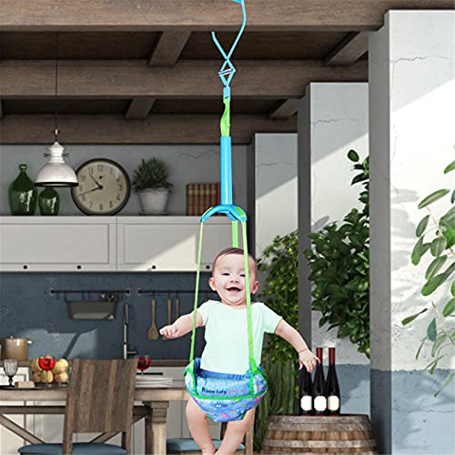 Yoye Jolly Jumper - Soporte para jerséis y mecedoras - Ejercitador de bebé - Jersey de bebé, Hamaca de Puerta de bebé Duradera y suéter de Columpio para niños pequeños de 6 Meses a 2 años de Edad