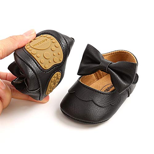 Zapatillas Bebe Suave Aacogedor Zapatos Bebe Primeros Pasos Suela de Goma Antideslizante Zapatos Bebe Niña Niño 0-18 Meses