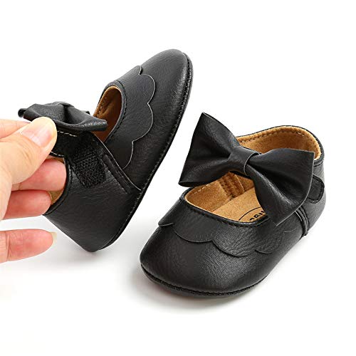 Zapatillas Bebe Suave Aacogedor Zapatos Bebe Primeros Pasos Suela de Goma Antideslizante Zapatos Bebe Niña Niño 0-18 Meses