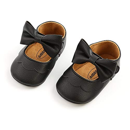 Zapatillas Bebe Suave Aacogedor Zapatos Bebe Primeros Pasos Suela de Goma Antideslizante Zapatos Bebe Niña Niño 0-18 Meses