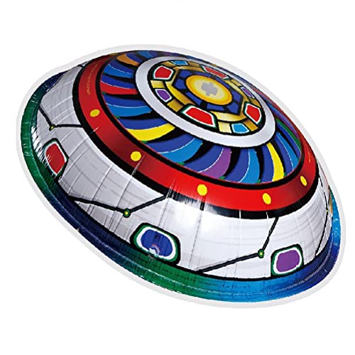 ZWJ Volando Pescado Juguete Air Nadadores Control Remoto Pescado Gran Modelo de Entretenimiento Interior Inflable Bricolaje El plastico fy0316 (Size : UFO)