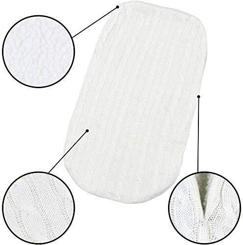 ZYEZI Manta De Punto De Ganchillo Para Bebé, Saco De Dormir Universal Para Recién Nacido Swaddle Stroller Wrap