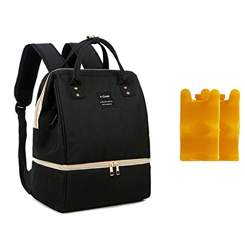 Zyorenc Bolsa de Mami Bolso Térmica (Negro)