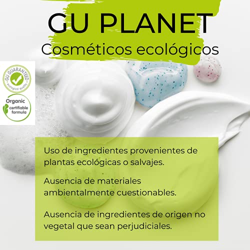 5 Packs Toallitas Ecológicas con Manzanilla y Caléndula - Toallitas Húmedas 100% Naturales y Biodegradables - Toallitas para Bebé - Indicadas para Pieles Sensibles - Gu Planet