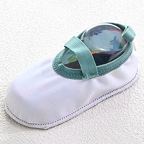 AioTio Zapatillas Bebé para Niña y Niño Zapatos Bebe Primeros Pasos Zapatos Bebe Recien Nacido Transpirables Suaves Antideslizantes Zapatos para Bebé Zapatillas Casa Niño(Pescado, 18-24 Meses)