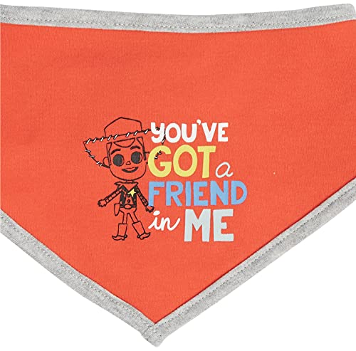 Amazon Essentials Baby Disney Star Wars Marvel Bibs Babero, Paquete de 6 Toy Story Play Nice, One Size, Pack de 6