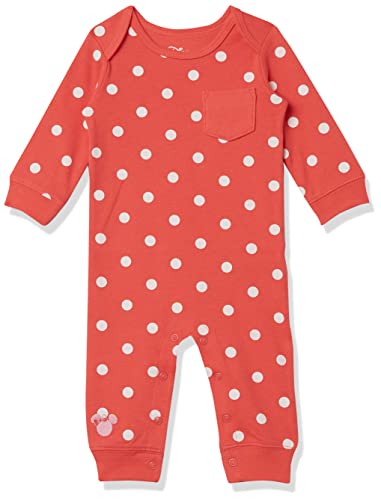 Amazon Essentials Disney Star Wars Marvel Cotton Coveralls Body, Paquete de 3 Minnie Rainbow Chaser, 24 Meses, Pack de 3