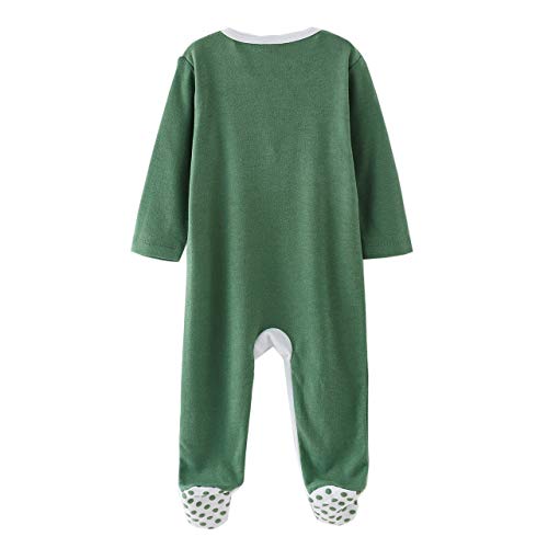 Amomí Pijama algodón Bebé Niño Pelele para Dormir y Jugar, 100% Algodón Pack de 2 Pcs (24 Meses, 62-64)