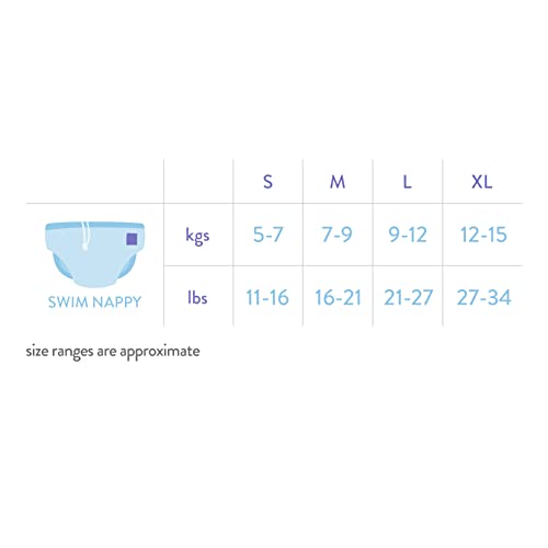 Bambino Mio, pañal bañador, estrella de supernova, mediano (6-12 meses)