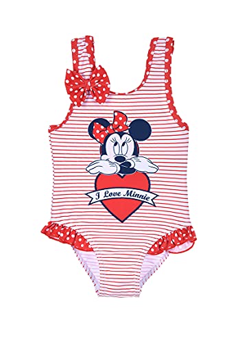 Bañador Rojo Minnie Mouse Disney 24 Meses