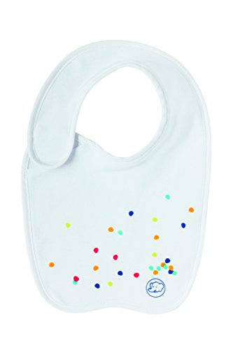 bebe confort, Set de regalo para la alimentación del recién nacido, 1 botella de 140 ml, 240 ml 1 botella, 1 babero, 1 succhietta, blanco (Confettis blanc)