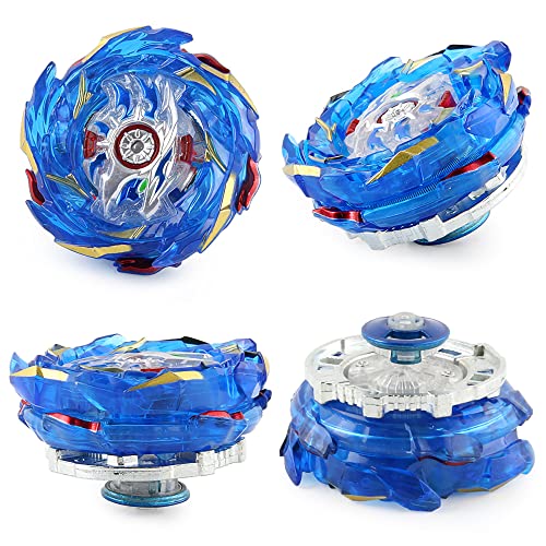 Bey Burst Bay Blade Turbo Set Estereoscópico 4D Spinning Top Toy Set Bayblade Burst Turbo Launcher Set El Paquete Incluye: Spinning Top x6 + Top Burst Launcher x2