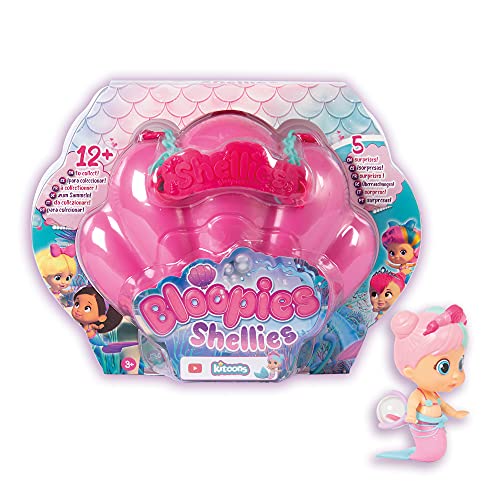 Bloopies Sirenas Sweety Muñeca Sirena Que Lanza Agua Y Hace Burbujas, Juguete De Baño para + 18 Meses + Bloopies Shellies Sirenitas con 5 Accesorios 12 A Collecionar Surtido Modelo Sorpresa