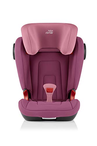 BRITAX RÖMER Silla Coche KIDFIX2 S con Protecciones Laterales Niño de 15 a 36 kg Grupo 2/3 de 3,5 a 12 Años, Wine Rose