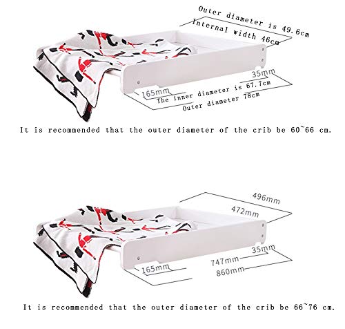 Cambio de Madera Bebé y masajes Pad - Pad Impermeable Mesa de Cambio for Niños y Niñas (Size : S)
