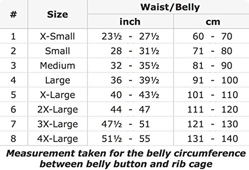 Cinturón elástico postoperatorio abdominal 24cm / Faja postparto y postoperatorio/Apoyo de los músculos abdominales y lumbosacro/Unisex/Small Negro