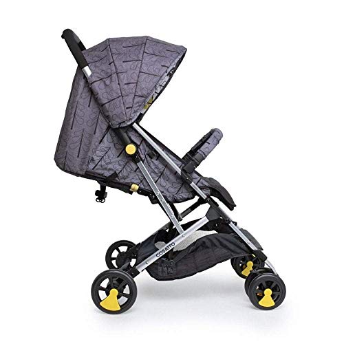 Cosatto Woosh 2 Pushchair – Ultra Lightweight Stroller From Birth to 25kg | One Hand Easy Fold, Compact (Fika Forest)