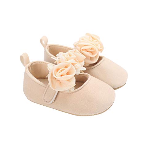 DEBAIJIA Shoes, Plataforma Bebé-Niñas, Sxy01 Beige, 20 EU