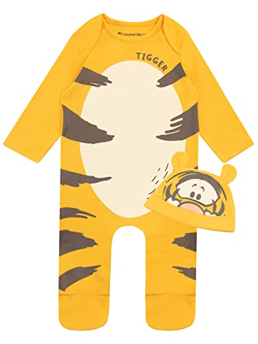 Disney Traje de Dormir y Sombrero para Niños Tigger Naranja 12-18 Meses