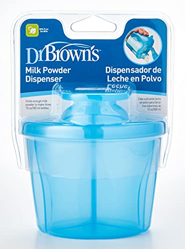 Dr. Brown's AC039-INTL - Dispensador de leche en polvo, color azul