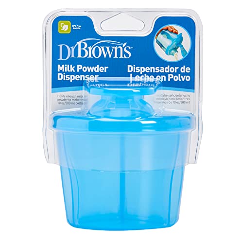 Dr. Brown's AC039-INTL - Dispensador de leche en polvo, color azul