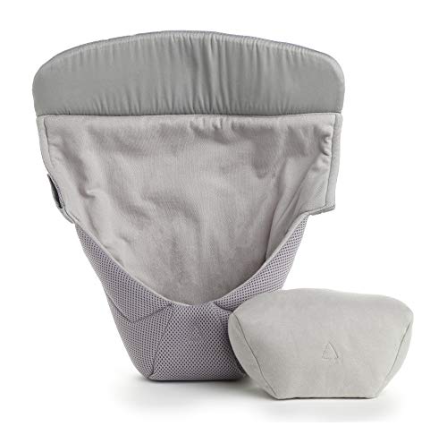 Ergobaby Cojín Bebé Easy Snug Cool Air, Cool Mesh Performance Gris, Medio