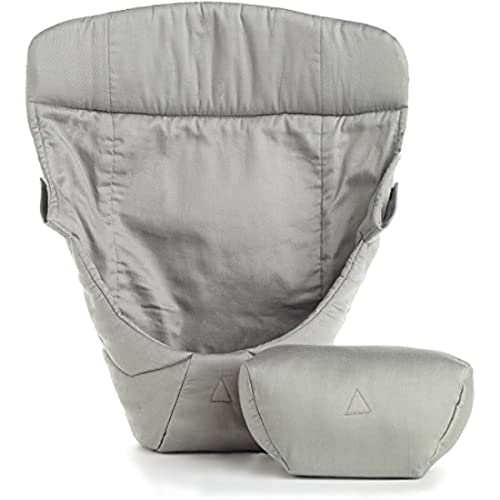 Ergobaby Cojín Bebé Easy Snug Cool Air, Cool Mesh Performance Gris, Medio