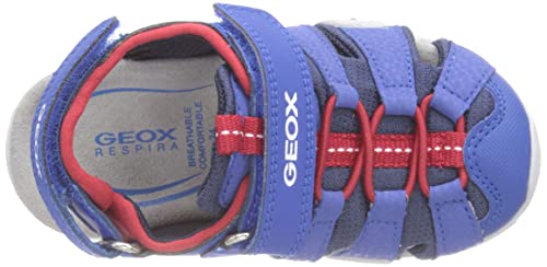 Geox B Sandal Kraze, Sandalia. Bebé-Niños, Azul Marino, 26 EU