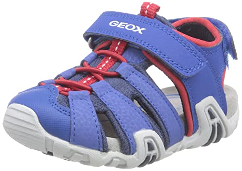 Geox B Sandal Kraze, Sandalia. Bebé-Niños, Azul Marino, 26 EU