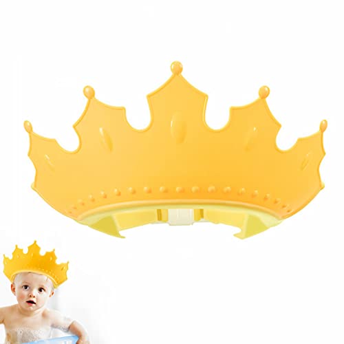 Gorro de Ducha para Bebé, Gorro Ducha Niños, Sombrero Champú, Ajustable Visera Baño Niños, Visera Baño Bebé, Ducha Bebe Protege Los ojos y las orejas, Champú para Lavado de Pelo Protector para Ojos