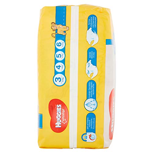 Huggies Unistar Pañales, Talla 3 (4-9 kg), 19 Pañales