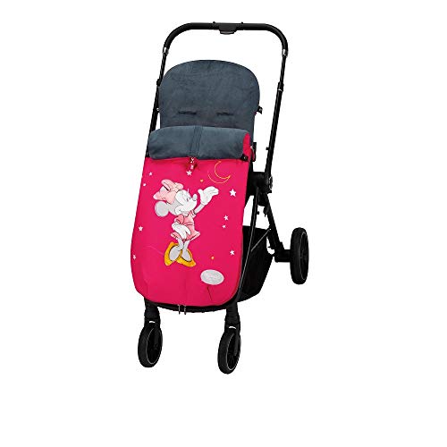 Interbaby Amazon Saco Universal para Silla de Paseo Minnie Luna, rosa