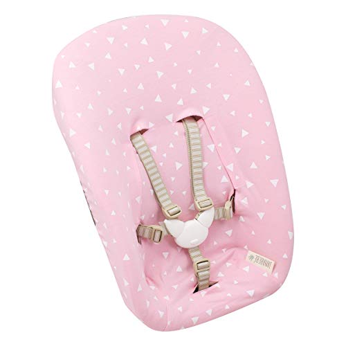 JANABEBE Funda compatible con Stokke NewBorn (PINK SPARKLES)