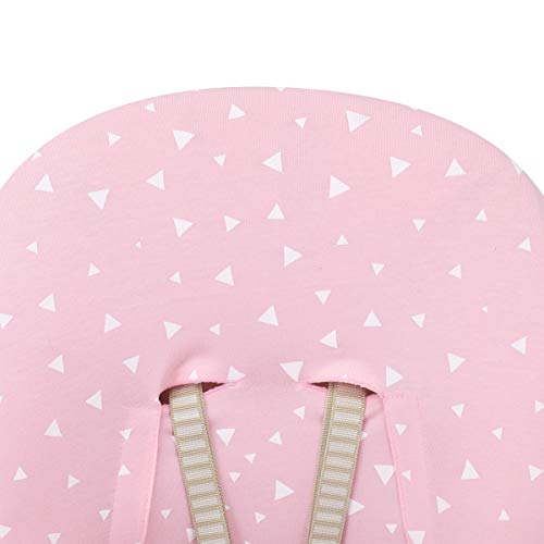 JANABEBE Funda compatible con Stokke NewBorn (PINK SPARKLES)