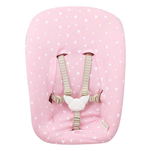 JANABEBE Funda compatible con Stokke NewBorn (PINK SPARKLES)