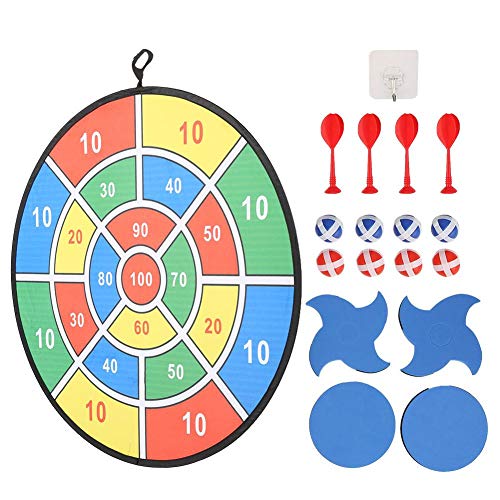 Juego de mesa de dardos para niños Juego de mesa de dardos para niños Juego de dardos para niños Juego de juguete Dardo magnético Fiesta de clase familiar para fiesta de(MY190018-3)