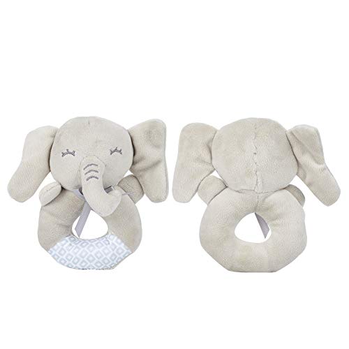 Juguete Sonajero Para Bebé, Campana de Mano de Juguete de Felpa de Dibujos Animados de Peluche, Regalo de Habilidad de Agarre Temprano BB Chirrido, Adecuado Para Niños Pequeños