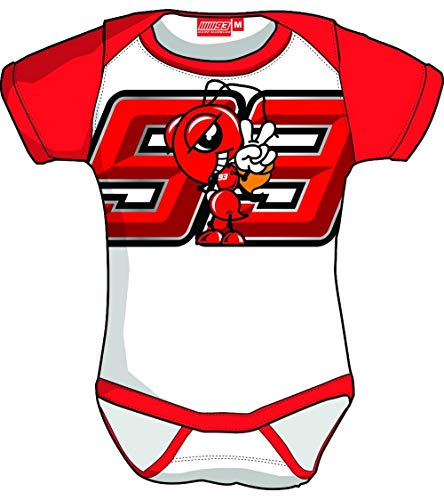 Marc Marquez Body blanco para niño Kid oficial 2019 – Talla 6/9