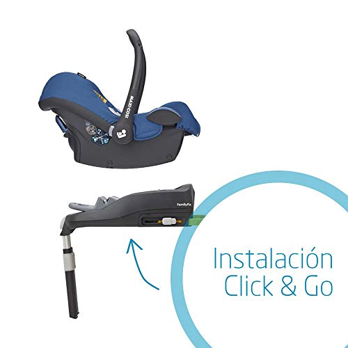 Maxi-Cosi CabrioFix Silla de Coche Grupo 0+ 0-13 kg, desde el Nacimiento hasta 12 Meses approx, Essential Blue, azul