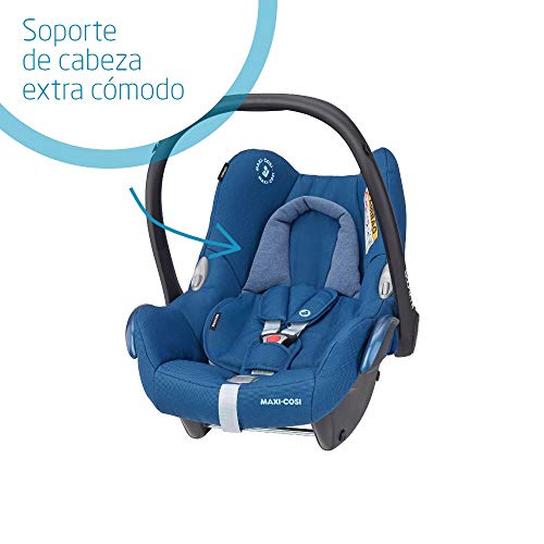 Maxi-Cosi CabrioFix Silla de Coche Grupo 0+ 0-13 kg, desde el Nacimiento hasta 12 Meses approx, Essential Blue, azul