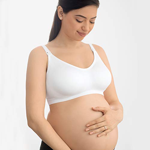 Medela Sujetador Ultimate BodyFit - Sujetador de maternidad y lactancia sin costuras para un ajuste y una sujeción extraordinarios durante el embarazo y la lactancia