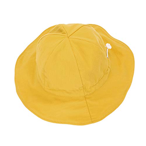 MK MATT KEELY Sombrero Bebe Verano Al Aire Libre Sombrero de Sol Reversible Gorra de Playa Plegable para Niños con Correa Ajustable, Edad 1-3