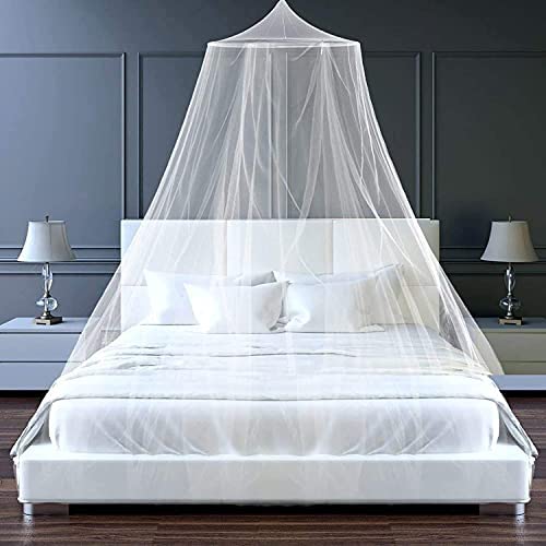 Mosquitera doble, 2,5 x 0,6 x 11 m, plegable, mosquitera para cama, dosel de cama, mosquitera para cama de viaje, dosel de cama doble, mosquitera grande