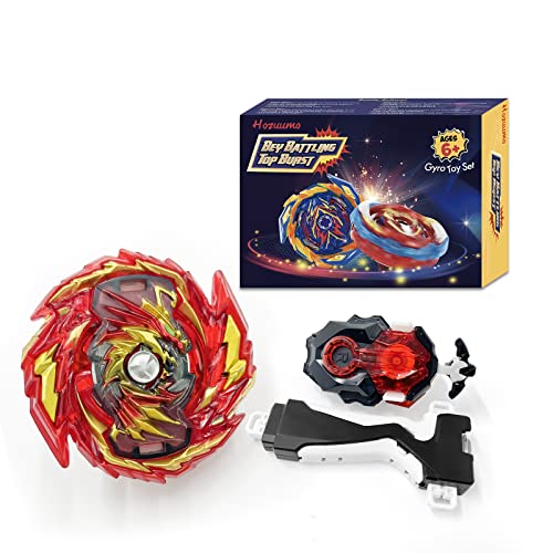 Peonzas Burst Batalla, Bey Bay Blade Turbo Metal Fusion B-155, para Niños Día del Niño, Regalo De Cumpleaños, Juguetes para Niños Mayores ​de 6 Años