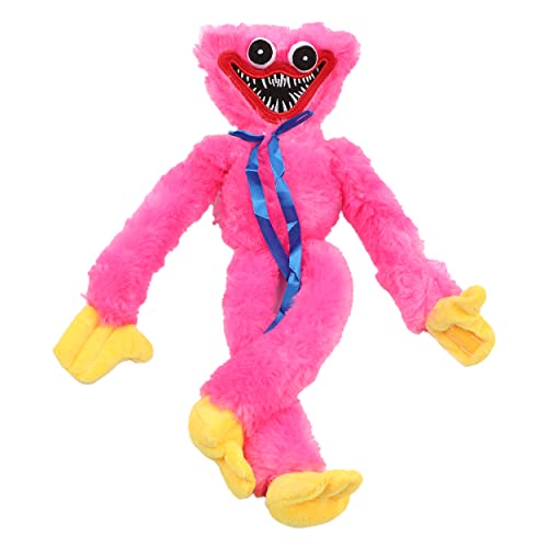 Poppy Playtime Peluche Huggy Wuggy Peluche de Terror Muñeco de Peluche para Niños 38 cm, Rosa