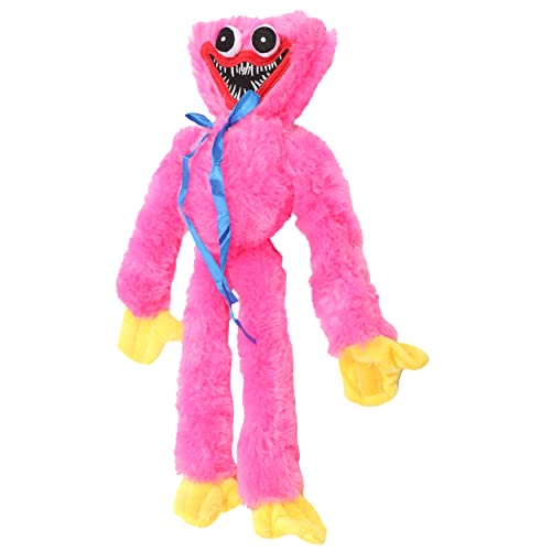 Poppy Playtime Peluche Huggy Wuggy Peluche de Terror Muñeco de Peluche para Niños 38 cm, Rosa