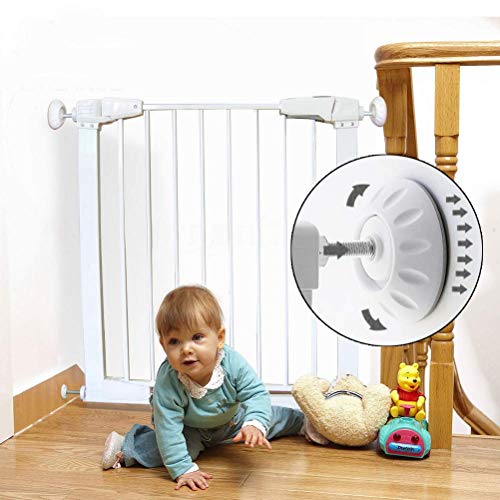 Protector para pared, Bebé Seguridad Pared Almohadillas Protectores, Presión Pared Ahorrador para Puertas, Puerta Fácil de Instalar, Sin Daños Para Paredes, No se Requieren Tornillos(Set de 4)