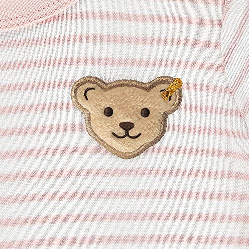 Steiff Longsleeve Camiseta, Color Rosa Plateado, 18 Meses Unisex bebé