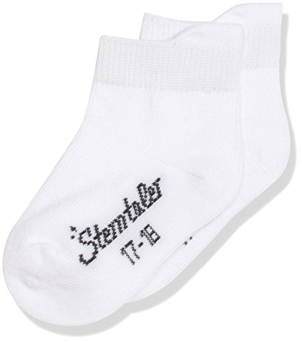 Sterntaler Calcetines para zapatillas en Paquete Doble, Edad: 18-24 meses, Talla: 22, Blanco