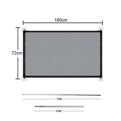 Sunshine smile Puerta Mágica para Perros,Puerta mágica para Mascotas,Magic Gate para Perros,Perros Gasa aislada,Puerta de Seguridad para Mascotas,Puerta de Perro para escaleras (72-180)
